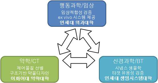 과제구성 및 연구팀간의 공조체계