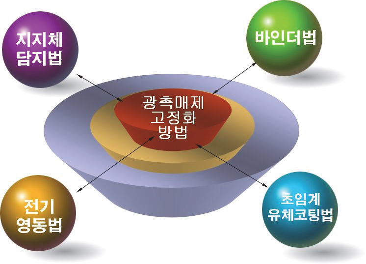 광촉매제 고정화 방법