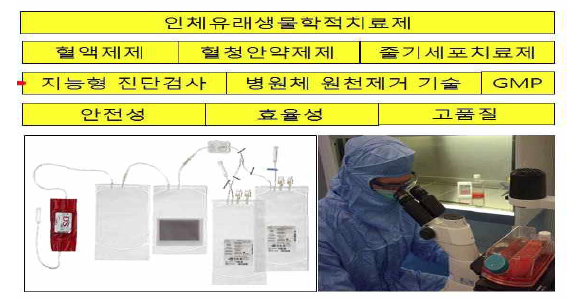 인체유래생물학적치료제