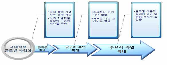 국내적용 확산 및 글로벌 사업화 지원