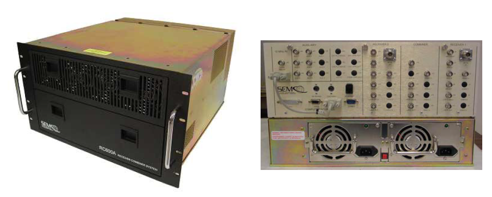 RC600 A Receiver Combiner 외형 및 내부 구성