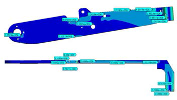 von-mises stress 분포(2)