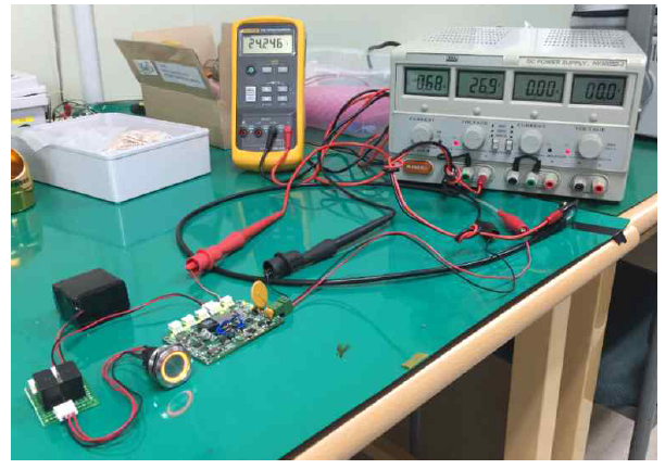 +24V 배터리 충전 테스트>