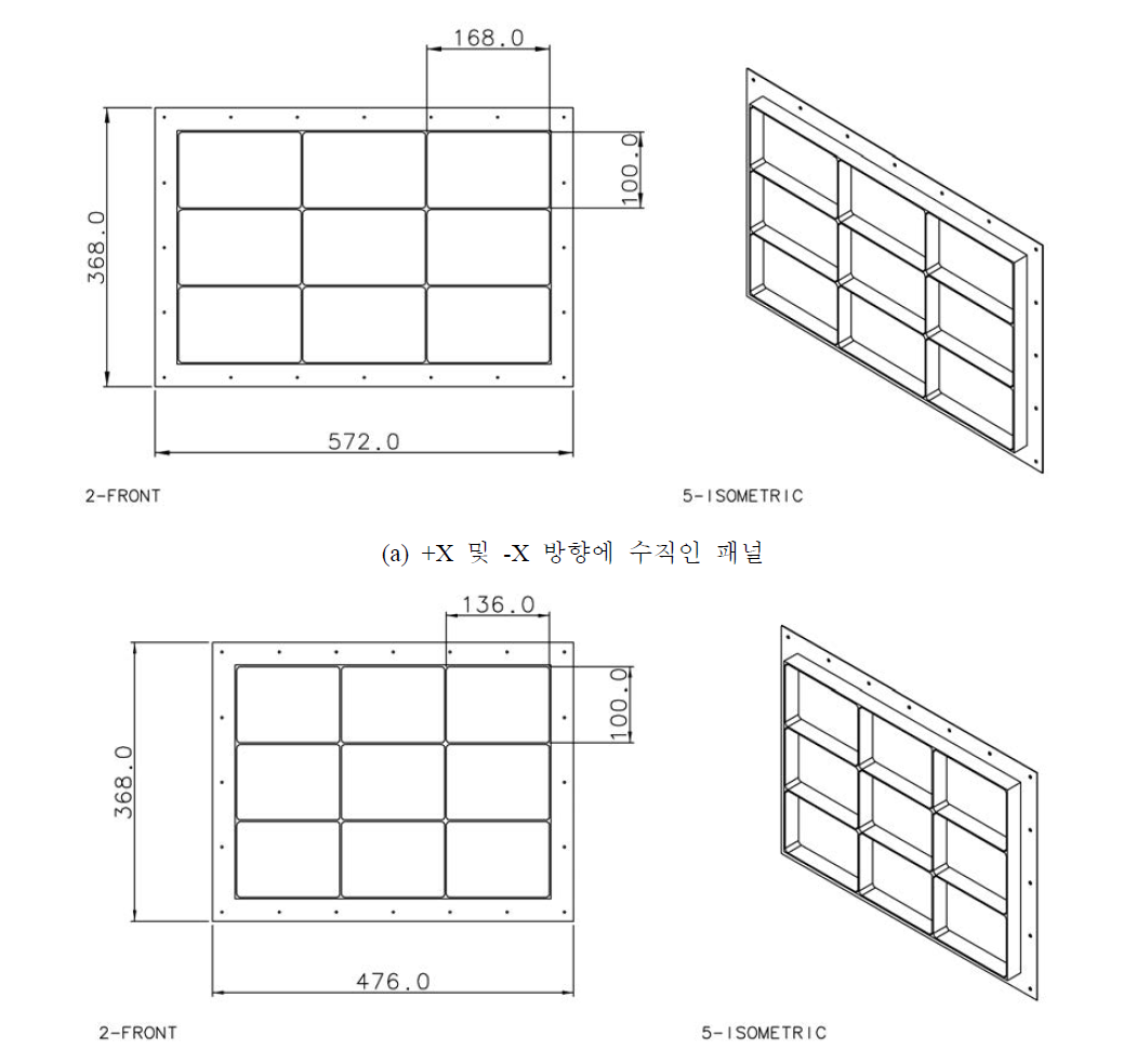 격자강화 구조 패널의 기하 정보