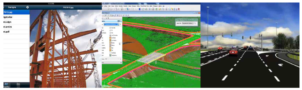 The new ProjectWise Explorer App과 OpenRoads 솔루션