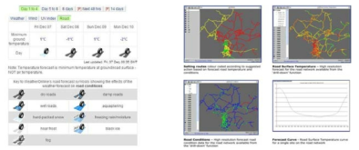 영국의 도로기상 GIS 서비스 예