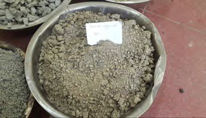몽골 시험포장 플랜트의 세척 모래 0-5mm