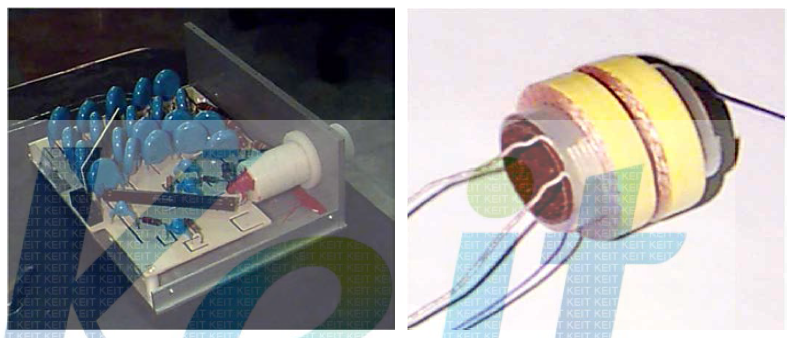 HV Power PCB, Connector & HF Trans Coil