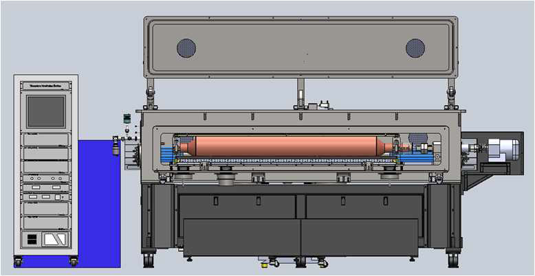 Roll type sputtering system