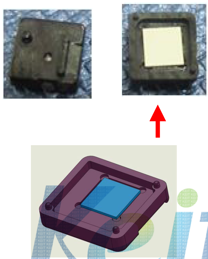 2차년도 광 실드내 IR Filter 실제 부착 현황 및 3차원 설계형상