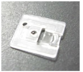 2차년도 2.7mm OFN 센서 모듈용으로 개발된 비구면 렌즈와 프라넬 렌즈 조합의 프리즘 일체형