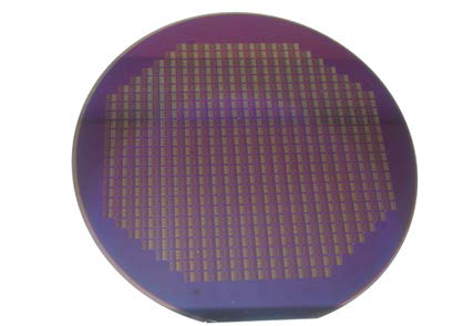 제작된 ArF resist sample : 8 inch wafer.