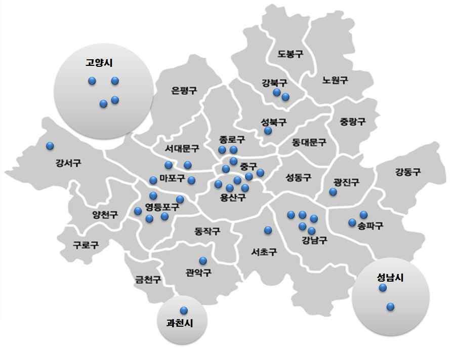 전기차 공동이용 후보지 검토결과