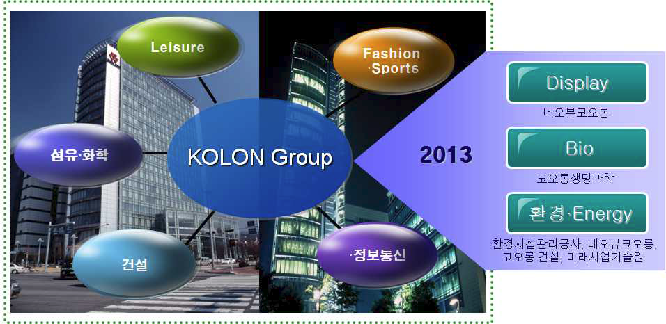 Kolon group 사업화 추진 전략