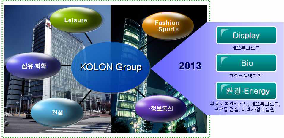 Kolon group 사업화 추진 전략