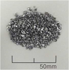 Photograph of Cr raw metals