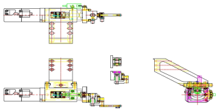 Thin Die Picker & Tranfer Unit 개념도