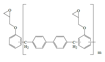 Bi-phenyl계 에폭시수지 구조