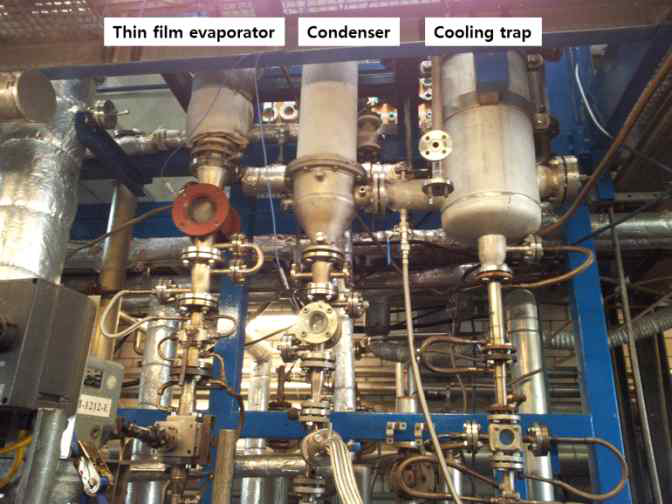 Thin film evaporator