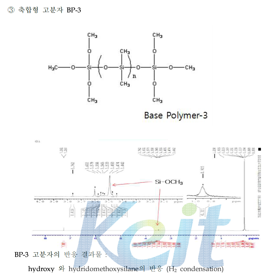 Base polymer -3 의 구조와 분석