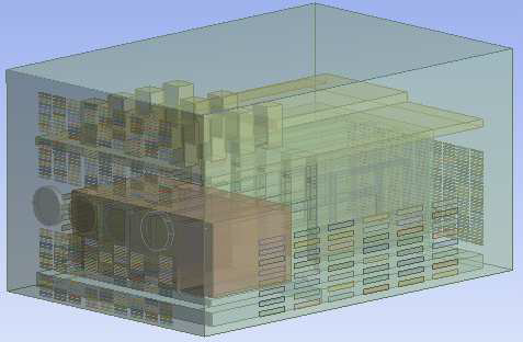 출력 시험기 3-D modeling