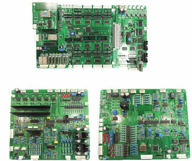 제작된 V2G 양방향 급속충전기 제어부 및 전력변환부 PCB