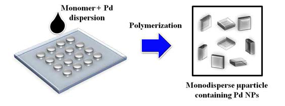 고분자 입자에 Encapsulation된 금속나노촉매 시스템