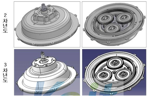 3차년도 변속기 모듈 3D Design