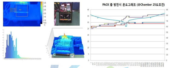 1차년도 배터리팩 온도 특성 시험