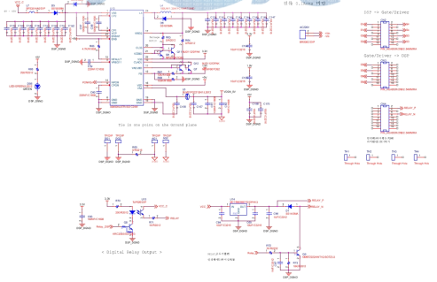 DSP전원 회로도