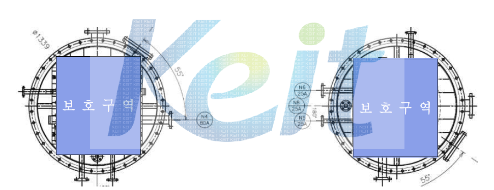 LNG Water Bath Type Vaporizer Out Line Drawing (Top Side)