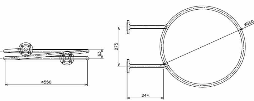 LNG Water Bath Type Vaporizer PBC Tube