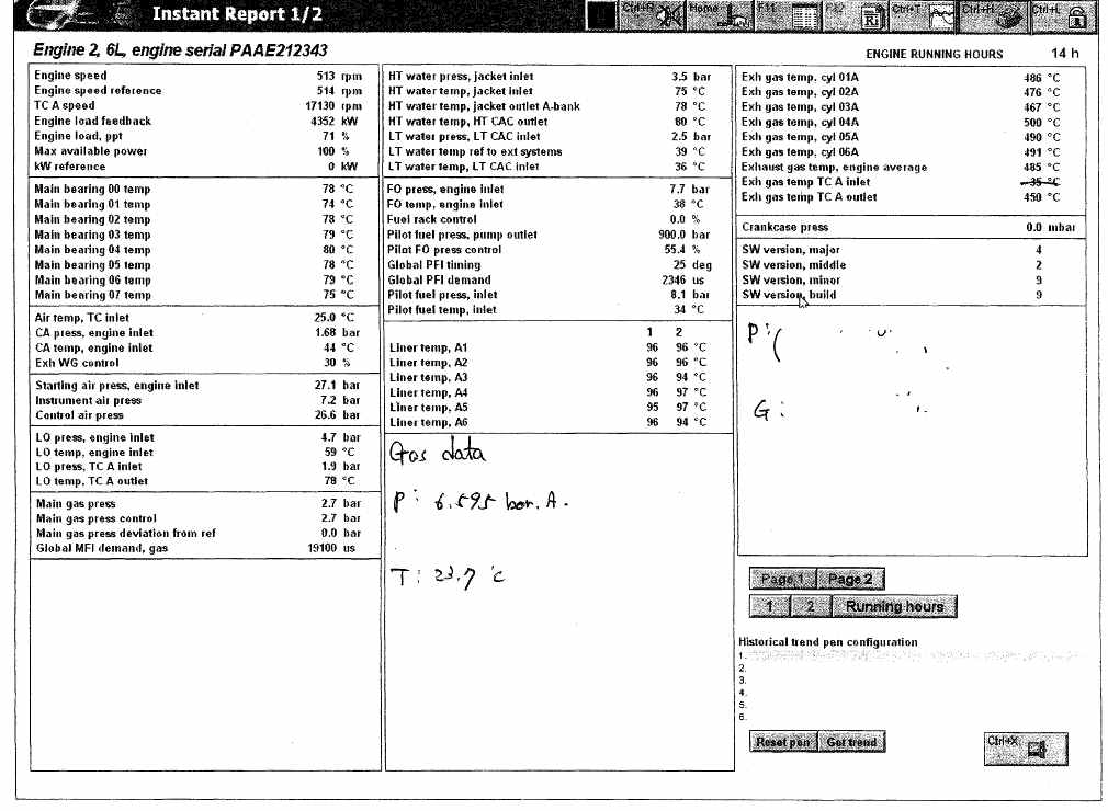 Engine FAT (75% Load)