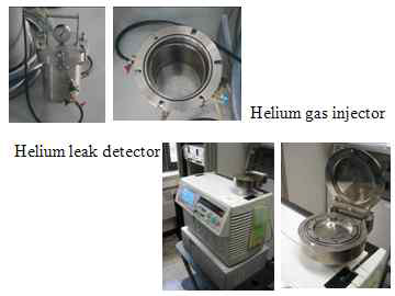 Helium 테스트 장비