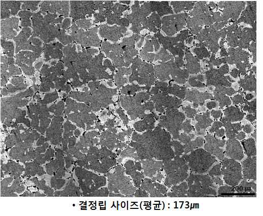 A6082-G1 결정립 사이즈 측정