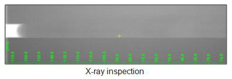 양면 용접부 X-ray평가 결과