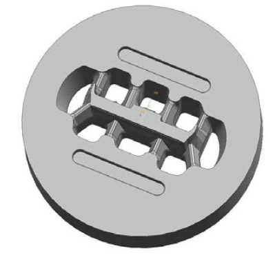 금형 제작 기술 검증용 Multi port Hole 압출 금형 설계안