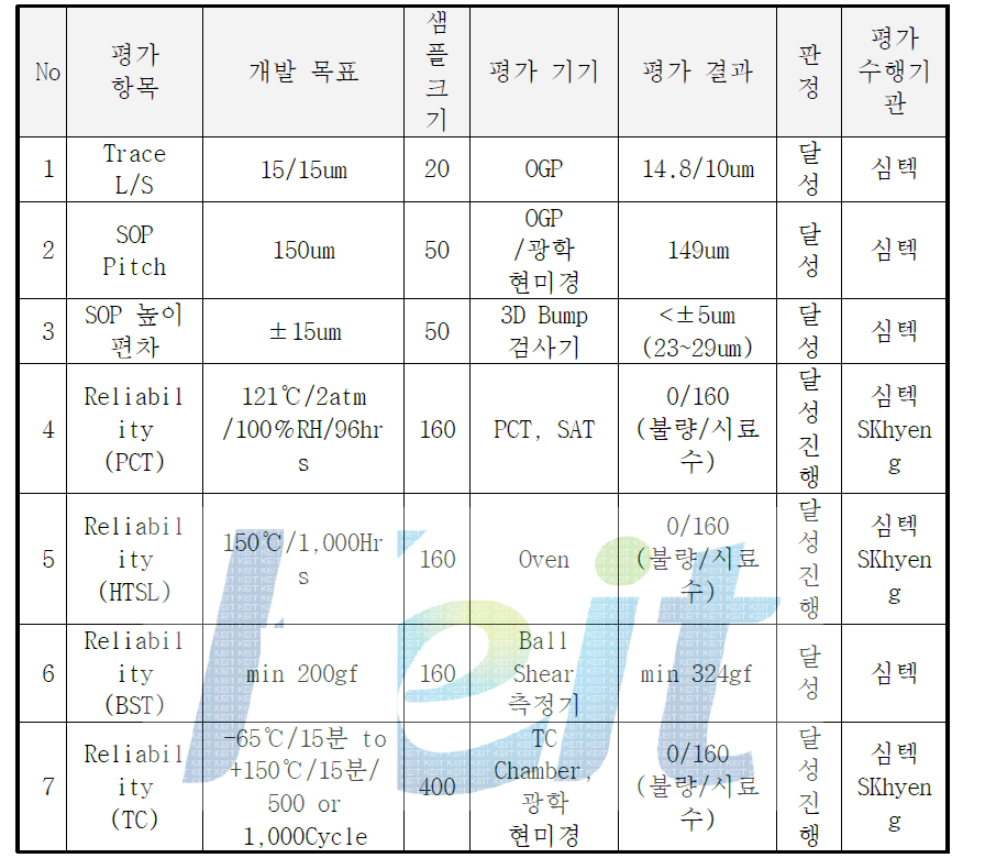 1차년도 정량적 목표 달성 여부