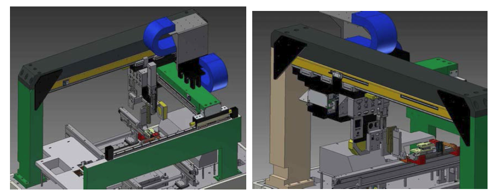 Semi gantry type robot System Configuration