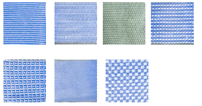 나노섬유 기공 패턴 사진