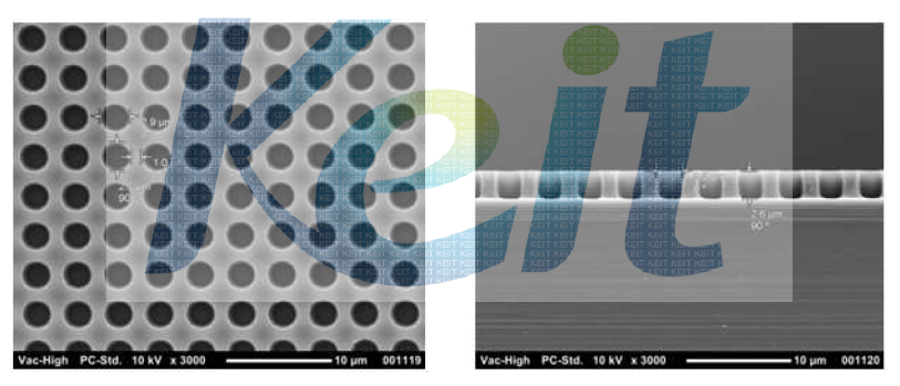 PR pattern SEM image