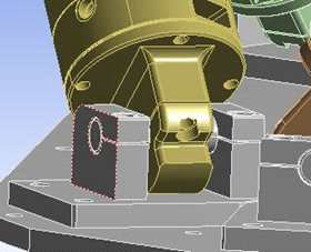 Lower ball joint boundary condition