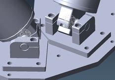 Spherical joint of boundary condition