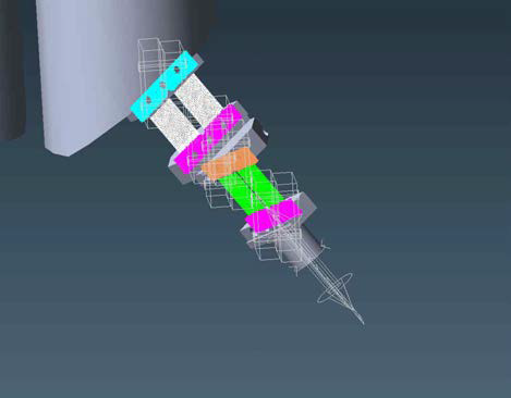 Cylindrical joint of boundary condition