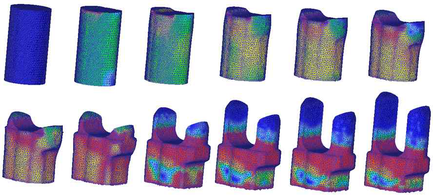 Pinch Bolt Yoke Cold Forging Simulation