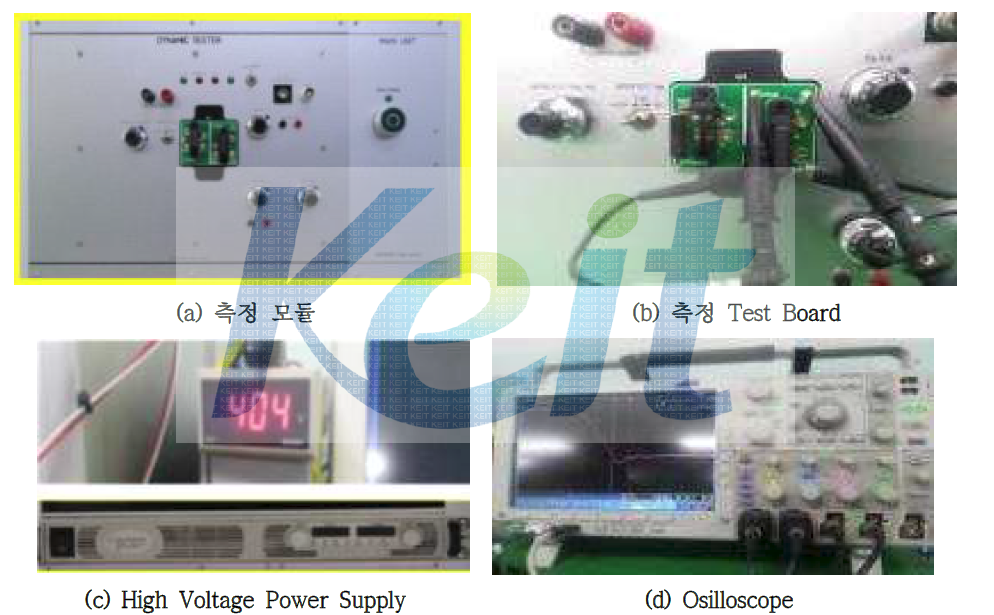 500V/20A급 Fast Recovery Uni filed Power MOSFET Gate Charge Test Equipment