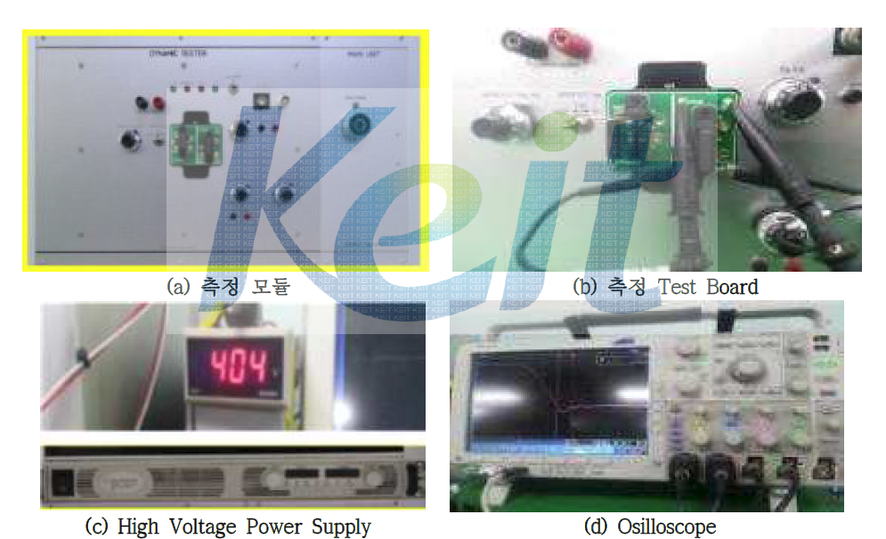 500V/20A급 Fast Recovery Uni fied Power MOSFET Gate Charge Test Equipment