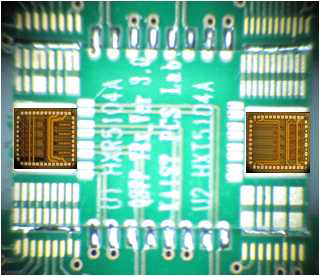 Sub module PCB with TRx Chip