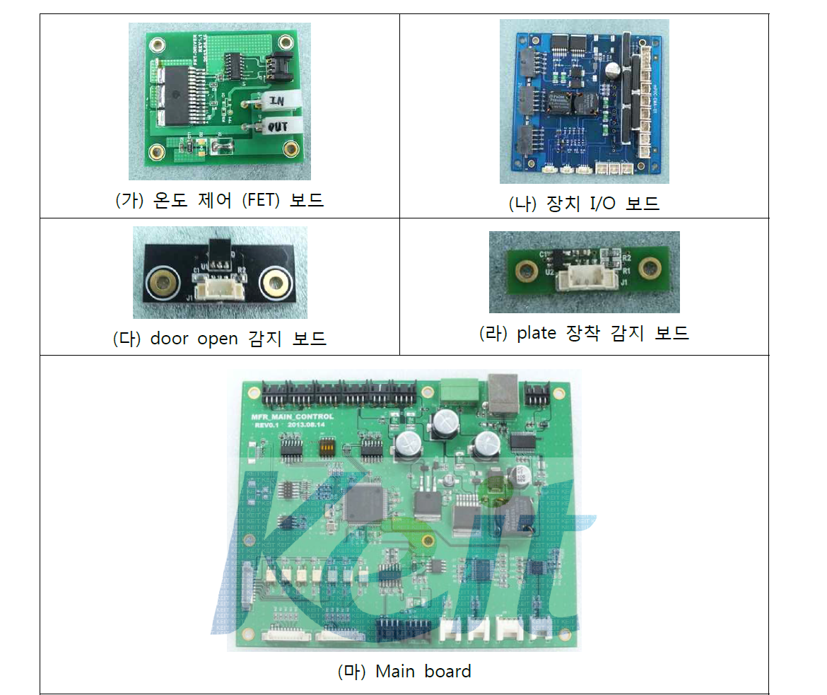 개발완료한 각종 제어 관련 보드 - 2