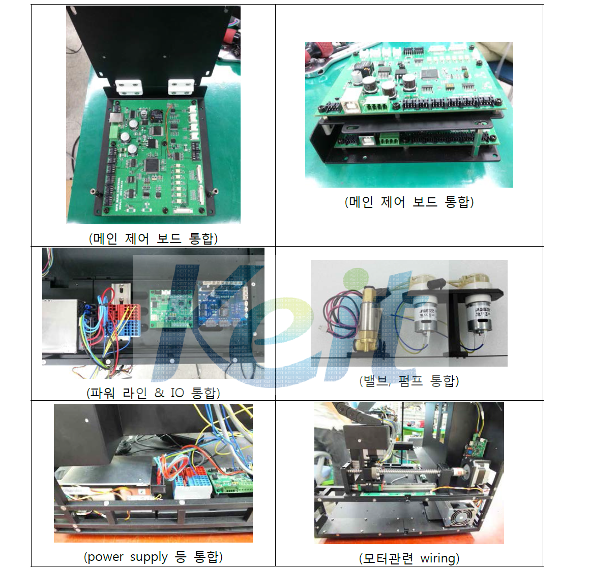 각종 제어 보드, wiring 과정